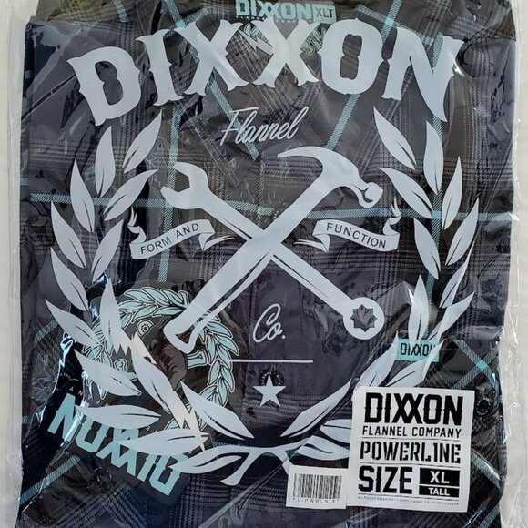 DIXXON Flannel The POWERLINE Flannel Shirt - Men's XL Tall - Picture 8 of 10
